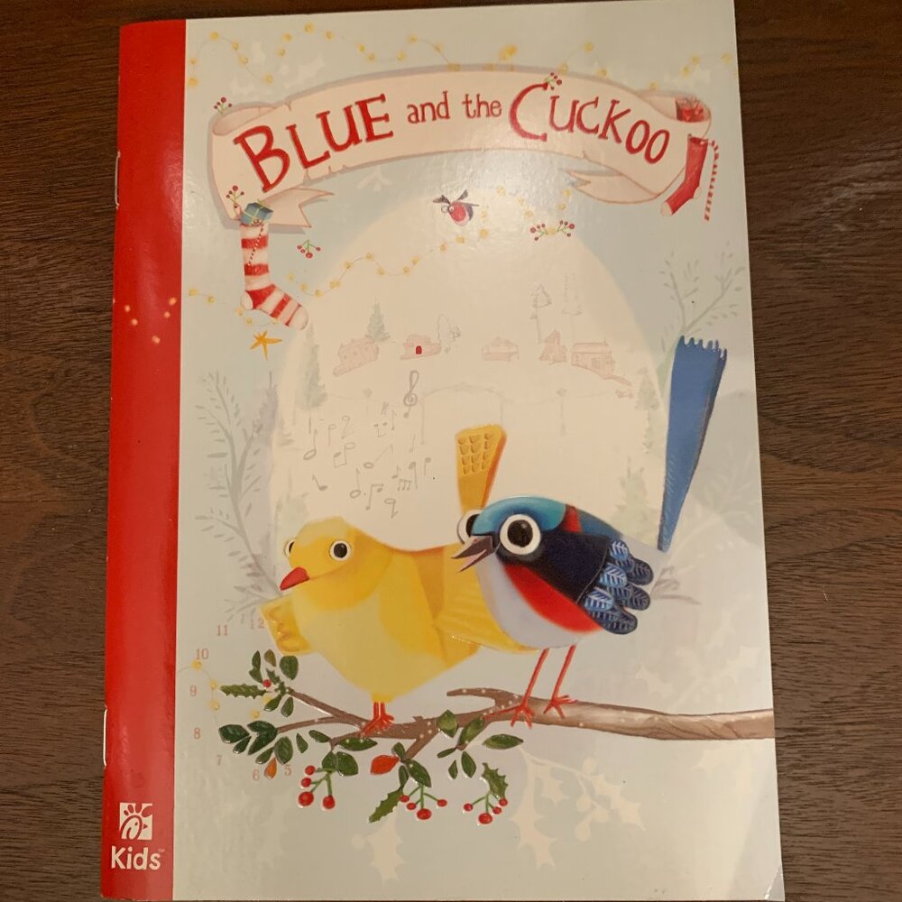 Chick-fil-A Kids Blue and the Cuckoo Children's Kids Paperback Book New